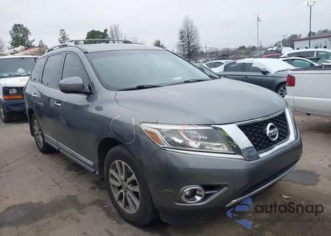 2015 Nissan Pathfinder Sl from USA, damaged, VIN 5N1AR2MN4FC694433